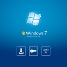 O original da transferência do bocado do profissional 32 de Windows 7 do software do PC selado ativa o inglês fornecedor