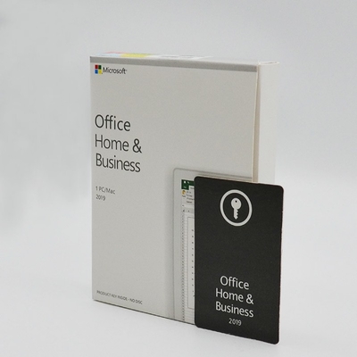 Casa de 100% Microsoft Office 2019 e chave originais Medialess do produto do negócio genuíno