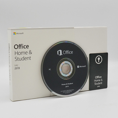 Casa de Microsoft Office 2019 e estudante genuínos Medialess Retail Box